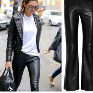 Moda International Leather Pants